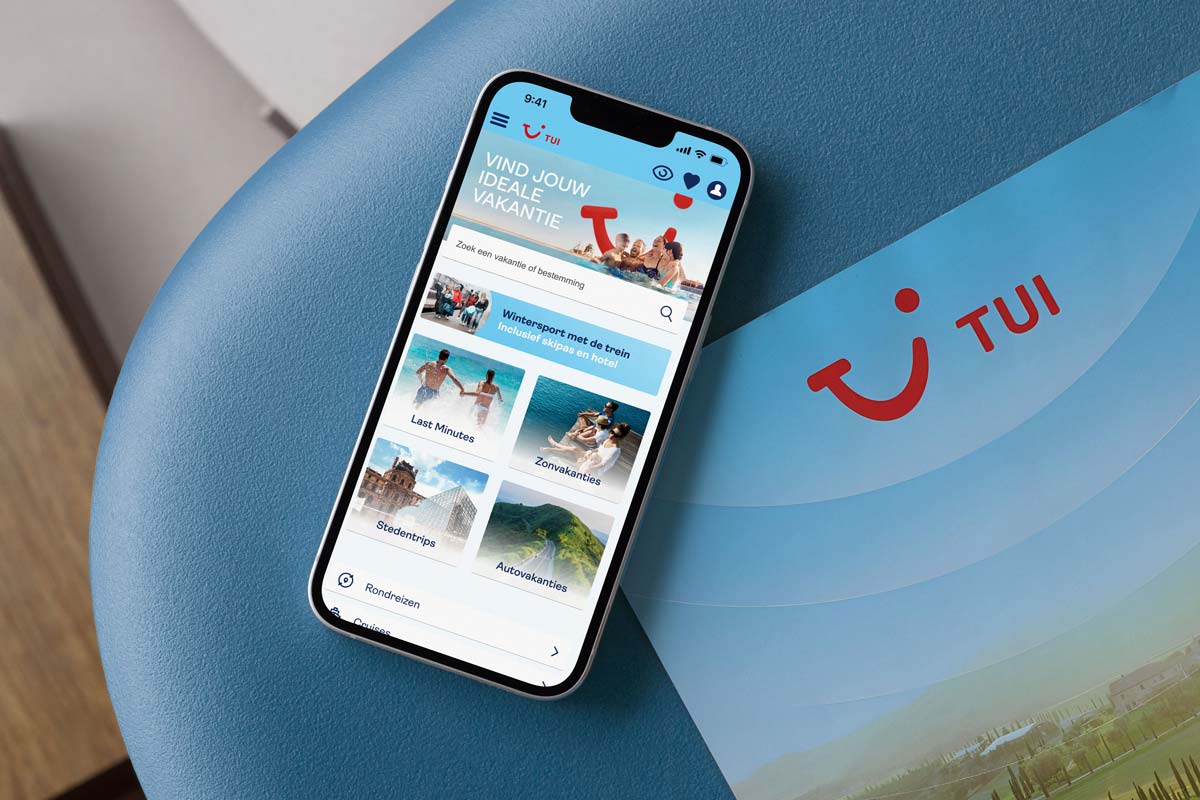 Redesign van TUI.nl homepage